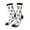 White, variant on Adorable Digital Print Baseball Socks for Adults Under $8 Crew Length Moisture Wicking Funny Sport Pattern