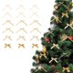 thumbnail image 1 of Cinta De Terciopelo Navidea Hecha a Mano, Mini Lazo Para Rbol De Navidad, 8, 9 X 5 Cm, Forma De Lazo, Para Decoracin Del Hogar Y La Oficina, Paquete De 12, Color Rojo., UKHBMC, 1 of 9