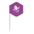 thumbnail image 1 of Vegetable Expression Happy Corn Body Toothpick Flags Cupcake Picks Party Celebration, 1 of 3