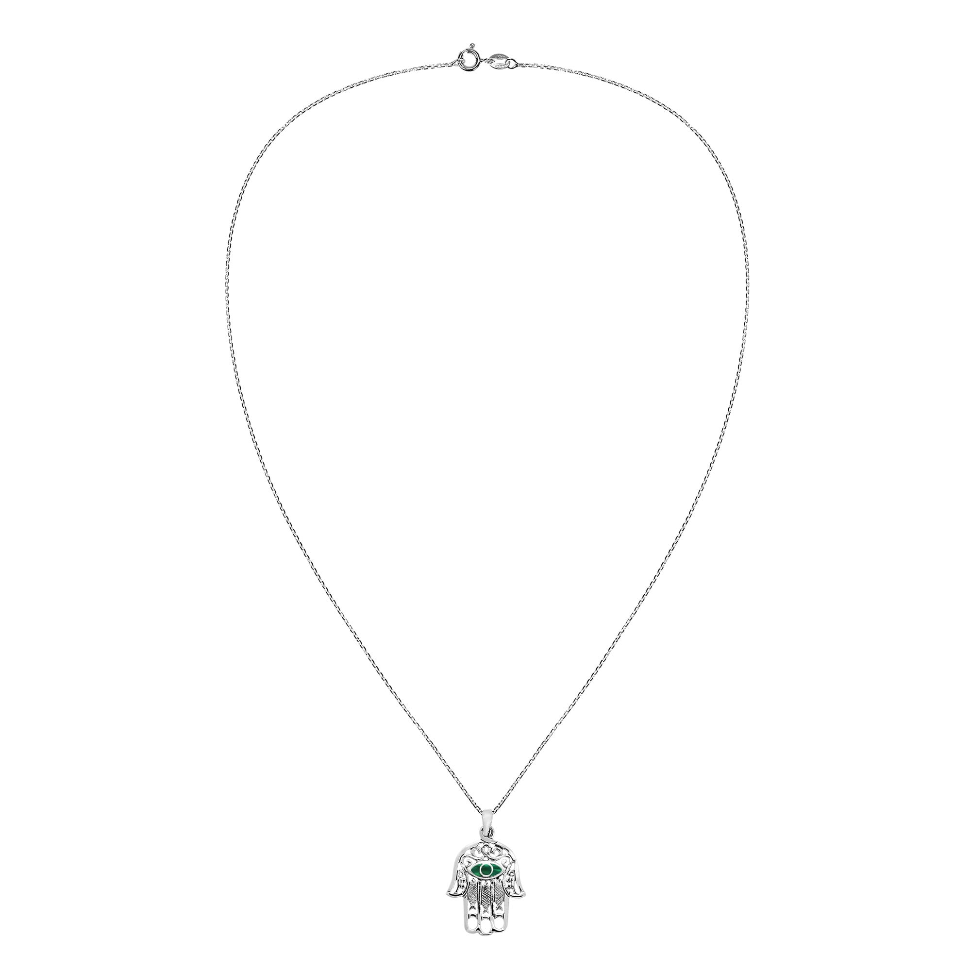 Mini Hamsa With Green Eye – ceMMent