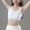 White, variant on Babcutegg Teen Girls Bra Homewear Bra Sleeping Bra Lightly Padded Girls Underwear Gray Size L