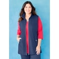 thumbnail image 2 of Catherines Women's Plus Size Suprema Studio Zip Front Vest, 2 of 5