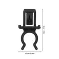 thumbnail image 2 of CHICHUMID 50Pcs Black Plastic Tire Assembly Clips for Securing Spare Tires, 2 of 8