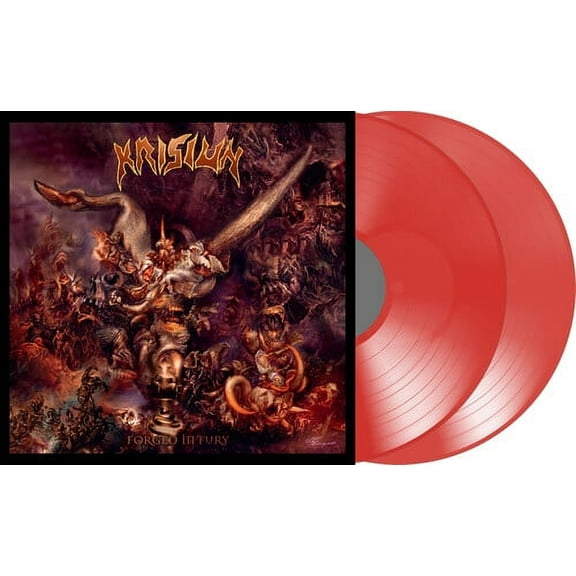 Krisiun - Forged In Fury - Red - Heavy Metal - Vinyl