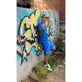 thumbnail image 4 of Estilo callejero hip-hop para hombres y mujeres, camisetas holgadas de manga corta con estampado de letras, trajes deportivos informales de verano para hombres, 4 of 5