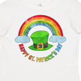 thumbnail image 4 of Inktastic Happy St. Patrick's Day Rainbow and Hat Boys or Girls Toddler T-Shirt, 4 of 5