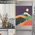 thumbnail image 3 of Yayeee Magnetic Dishwasher Cover for The Front Decoration Home Kitchen Machine Sticker Protector, Purple Mountain, 3 of 6