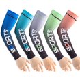 thumbnail image 2 of Guantes largos Protección solar UV Protector de manos Mangas de brazo Mangas de protección solar de seda de hielo Brazo al aire libre Mangas de ciclismo de deporte fresco Talla única Gao Jinjia LED, 2 of 2