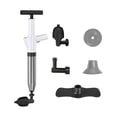 thumbnail image 1 of Great promotion! Toilet Plunger, High Pressure Spray With Real-time Pressure Gauge, Blockage Removal Tool, Stainless Steel Gas Plunger, Bathroom Toilet Plung, 1 of 4