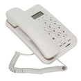 thumbnail image 1 of Wall Phone, Energy Saving Office Phone Feel Clear Environmental Protection  For Home Blanc, 1 of 8