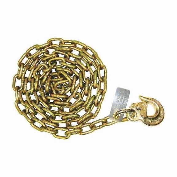 G70 Latched Hook Chain w/Plain End,12'L N711-3212