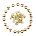 thumbnail image 3 of 20 Pieces Mushroom Dome Rivets Studs Spikes for Studs Buttons Rivets Leathercrafts Leather Craft Bag 8mm gold, 3 of 9