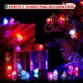 thumbnail image 4 of 50 Pcs Christmas LED Flash Light up Rings Christmas New Year Party Favors for Kids Adults Christmas Party Toy Stocking Stuffer LED Flashing Rings Glow in the Dark Christmas Toys Gifts Decoration, 4 of 6