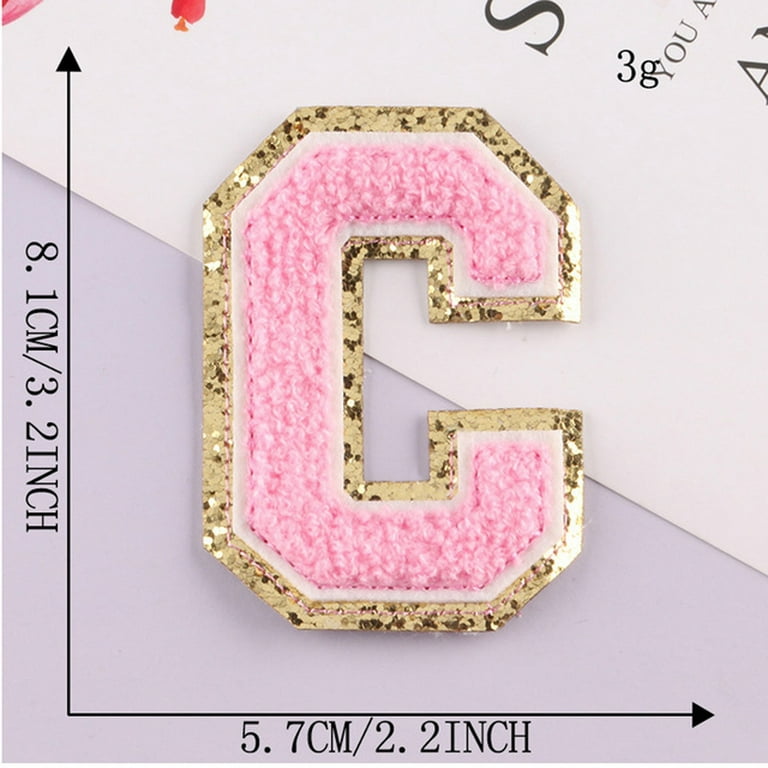 Home Accessories and Tools Computer Embroidery Label Towel Embroidery  English Letter Patch Sticker Clothing Accessories Badge Embroidery Cloth  Label