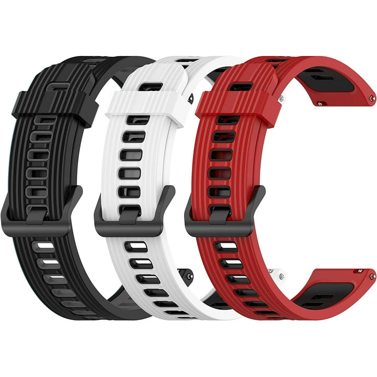  E ECSEM Bands Compatible with Blackview X1,Blackview X2  Replacement Wristbands Accessory Colourful Silicone Bracelet Quick Release  Strap Arm Bands for Blackview Smartwatch, Soft and Durable : Cell Phones &  Accessories