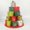 A, variant on Wooden Christmas Cake-Shaped Advent Calendar with 24 Drawers – Reusable Countdown Box with Ornaments – Christmas Decoration & Gift Box for Kids and Home Table Display