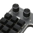 thumbnail image 2 of Teclado mecánico de 12 teclas y 3 botones, interruptor rojo, resistente al agua, a prueba de polvo, control de volumen, teclado multifuncional para juegos, oficina, inalámbrico, Bluetooth con batería, 2 of 14