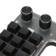thumbnail image 2 of Teclado mecánico de 12 teclas y 3 perillas, interruptor rojo, impermeable, a prueba de polvo, control de volumen, teclado multifuncional para juegos, oficina, inalámbrico, Bluetooth con batería, 2 of 5