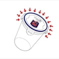 thumbnail image 2 of Set De Contenedores Herméticos Redondos Lock & Lock HPL93CIRC 100ml 300ml 600ml 1.4L, 2 of 2