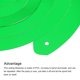 thumbnail image 4 of 30uds Verde Fiesta Colgante Doble Tira Colgante Decoraciones Plástico Techo Serpentinas Fiesta Decoraciones para Cumpleaños Fiesta con Colgar Etiqueta Cuerda, Gancho, 4 of 7