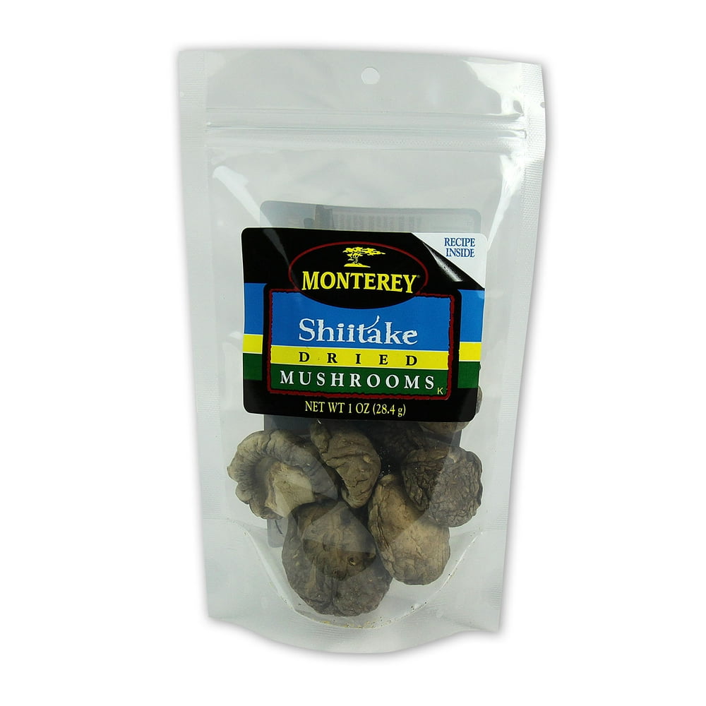 Dried Shiitake Mushrooms, 1 oz