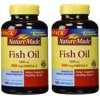 Nature Made Fish Oil 2400mg Softgels, 200 Count, Twin Pack, Omega 3 Supplement For Heart Health