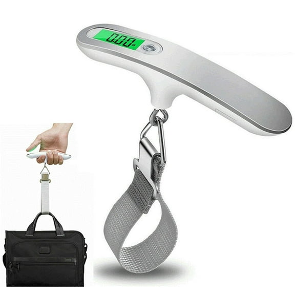 110 lb Portable Digital Handheld Mini Travel Hanging Scale Luggage Scale