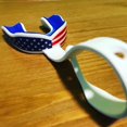 thumbnail image 7 of Oral Mart American Flag Strapped Sports Mouth Guard (Ice Hockey/Football/Lacrosse) - Mouthguard with Strap for Football, Hockey, Lacrosse, College Football (with Free Case), 7 of 7