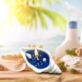 thumbnail image 4 of PPgejGEK Natural Candles Conch Soy Wax Gel Candle with Oil Decorative Candles Therapeutic Candles for Women Meditation Stress up to 65% off, 4 of 4