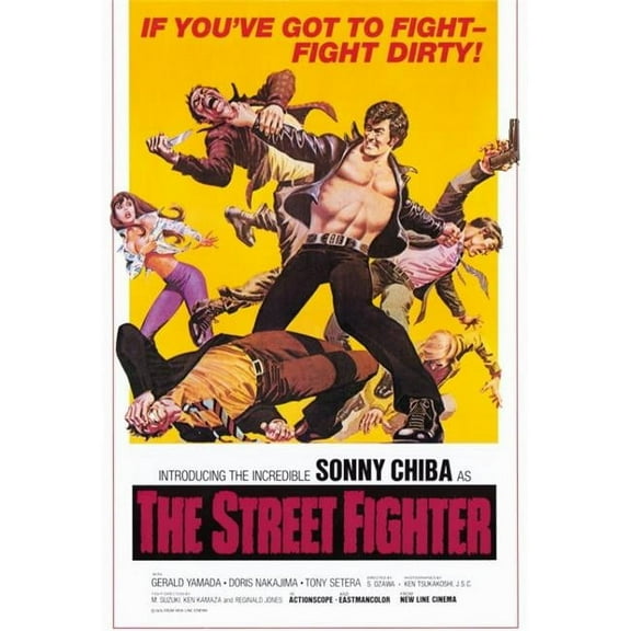The Street Fighter Movie Poster Print (27 x 40)