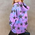 thumbnail image 6 of Ccpelsie Fashion Print Sweatshirt for Girls Toddler & Kids Big Girl's Little Girl's Pullover Hoodies(Purple,7-8 Years), 6 of 8