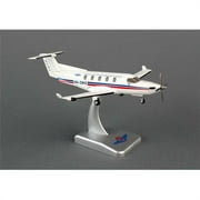 Hogan 1-150 Scale Models Hogan Royal Australia Flying Doctor PC-12 1-150 VH-ZWO