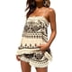 thumbnail image 1 of SAYOO , conjunto de 2 uds de verano bohemio para mujer, Tops sin mangas con flecos, conjunto de pantalones cortos elásticos y holgados, ropa informal Vintage de vacaciones SAYOO artístico, 1 of 5