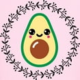 thumbnail image 3 of CafePress - Avocado Lover Kawaii T Shirt - Light T-Shirt Kids XS-XL, 3 of 4