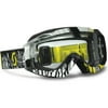 Scott Hustle '18 MX Offroad Goggles Oil Slick Yellow/Black/Clear Lens