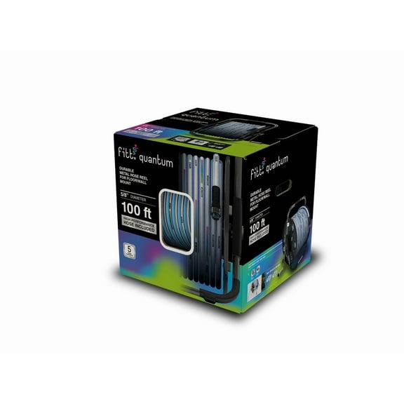 FITT Quantum Hose Reel, with 100ft x 5/8” Hose