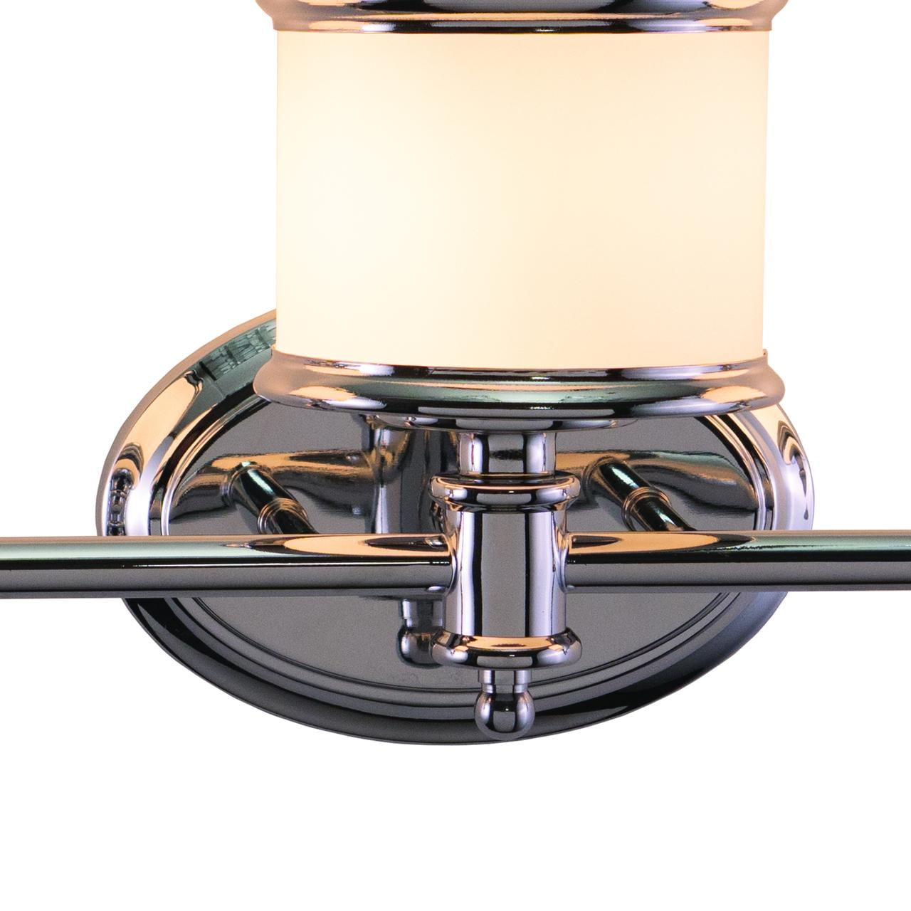 Chrome Bathroom Vanity Light Fixture - 3 Light - Tuscan Style - Modern Lighting