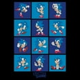 thumbnail image 2 of Mens Sonic the Hedgehog Classic Poses Long Sleeve Shirt, 2 of 4