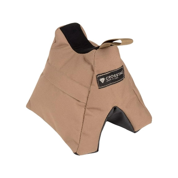 CrossTac Saddle Bag Front Shooting Rest Bag Nylon and ToughTek Coyote