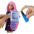 Barbie Color Surprise Doll with Color-Changing Hair & Hair Stencils - Walmart.com