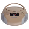 thumbnail image 1 of Reproductor de CD portátil Boombox Philco Rose Gold con altavoces, 1 of 7
