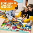 thumbnail image 3 of QUOKKA Floor Kids Puzzles Ages 4 6 - Large Puzzles for Toddlers 3-5 - City Cars Giant puzzles, 3 of 7