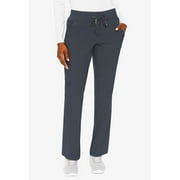MED COUTURE Women Yoga 1 Cargo Pocket Pant, Color: Pewter, Size: S (8747P-PWTR-S)