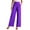 506_Purple, variant on KALE Linen Pants Women Palazzo for Women's Trousers Solid Color Thin Pocket High Waist Wide Leg Suit Casual Women's Pants Beige