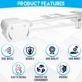 thumbnail image 6 of JEP Bidet Toilet Seat Attachment for Toilets | Bidets for Existing Toilets for Rear & Feminine Cleaning, Easy to Install, Convenient, and Power Free, 6 of 6