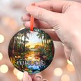 thumbnail image 4 of Custom Florida Everglades Ornament | Faux | Unique Souvenir |Vacation Travel Gift | Holiday |Christmas Decor, Holiday Keepsake, Xmas Tree Hanging Decoration, Seasonal Gift Idea, Co, 4 of 5