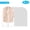 White-24 x 47 inch, variant on Tripumer 5 Pcs Hanging Garment Bags Lightweight Suit Bags 24 x 40 inch PEVA Garment Covers Clear Garment Bags Full Zipper Breathable Clothes Protectors for Closet Storage Black Side