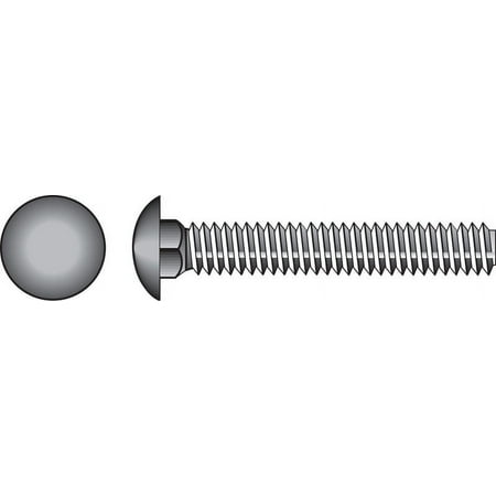 UPC 008236133820 product image for Hillman 3/8  Hot Dipped Galvanized Steel Carriage Bolt | upcitemdb.com