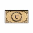 thumbnail image 4 of Darby Home Co Albertina Engineered Anti Shred Treated Decorative Border Monogrammed Doormat, 4 of 7