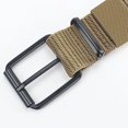 thumbnail image 4 of Frnrwgo Unisex Canvas Waist Belt Adjustable Metal Pin Buckle Casual Daily Outdoor Strap for Men Women, 4 of 5